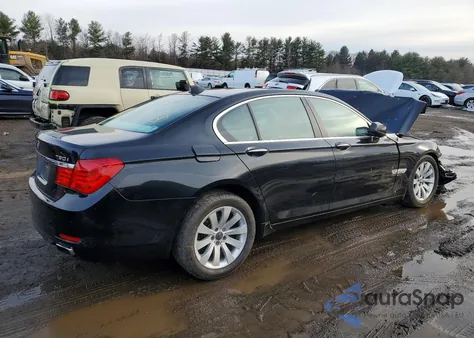 2011 BMW 750 Xi z USA, uszkodzony, nr VIN WBAKC6C52BC395291